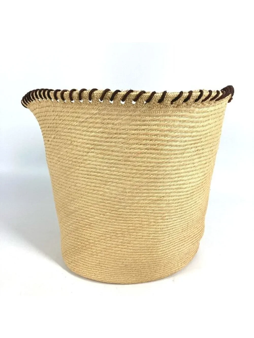 Hermes Basket Pouch Hemp Beige